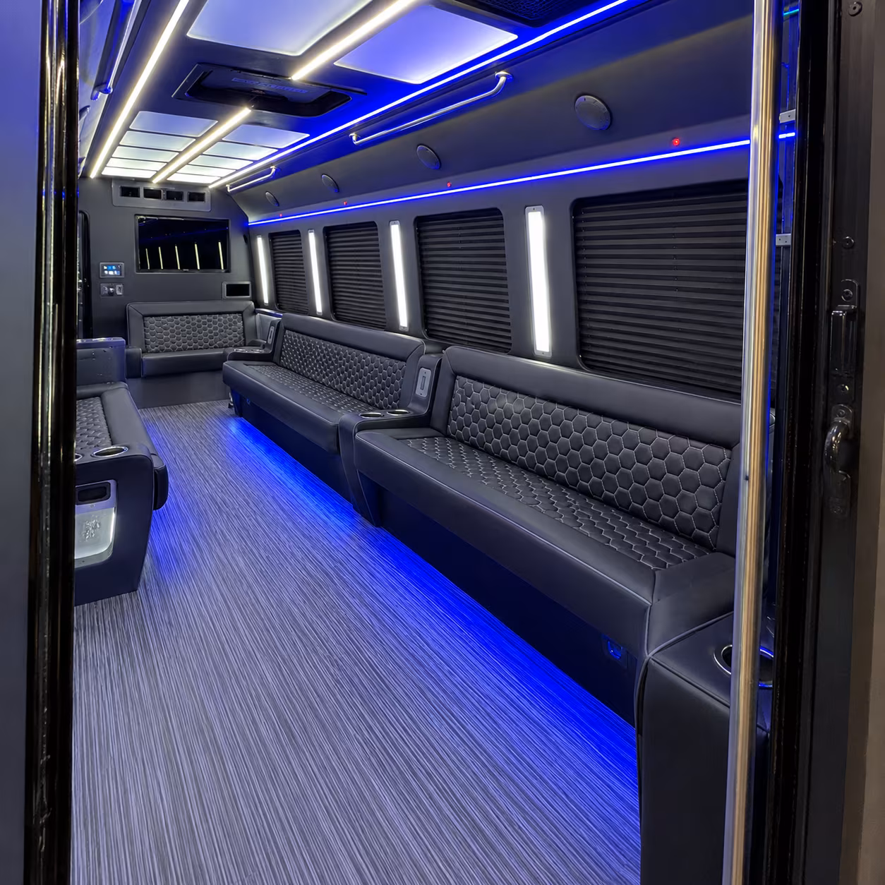 north port party bus rental interior